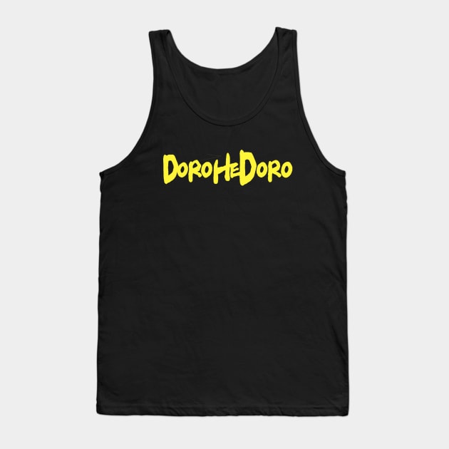 Dorohedoro Logo Yellow Tank Top by hole